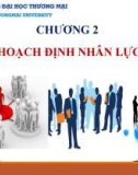 Bài giảng Quản trị nhân lực căn bản - Chương 2: Hoạch định nhân lực