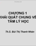 CHƯƠNG 1 KHÁI QUÁT CHUNG VỀ TÂM LÝ HỌC