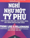 Nghĩ như một tỷ phú