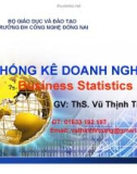 Bài giảng Thống kê doanh nghiệp: Chương 1 - ThS. Vũ Thịnh Trường