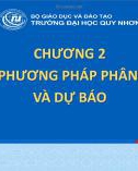 Bài giảng Phân tích dữ liệu và dự báo: Chương 2 - Trường ĐH Quy Nhơn