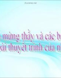 Bài thuyết trình: Tăng trưởng và chuyển dịch cơ cấu kinh tế của tinh thừa thiên huế giai đoạn 2006-2010