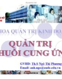 Bài giảng Quản trị chuỗi cung ứng: Chương 1 - ThS. Ngô Thị Phương Anh