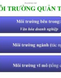 Tổng quan về Quản trị-Chương 3