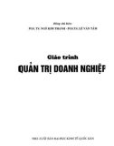 Giáo trình Quản trị doanh nghiệp: Phần 1 - PGS.TS. Ngô Kim Thanh, PGS.TS. Lê Văn Tâm (đồng chủ biên)