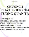 Bài giảng Quản trị học: Chương 2 - ĐH Kinh Tế