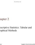 Lecture Business statistics in practice (7/e): Chapter 2 - Bowerman, O’Connell, Murphree