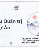 Bài giảng Quản trị dự án: Dự án kè chống sạt lở bờ biển khẩn cấp đoạn Thuận An – Tư Hiền, Thừa Thiên Huế