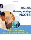 Bài giảng Kinh doanh quốc tế: Chương 7 - PGS.TS. Hà Văn Hội