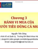 Quản trị marketing (Nguyễn Tiến Dũng) - Chương 3