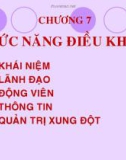 Bài giảng Quản trị học: Chương 7 - Trường Đại học Kinh tế