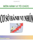 Bài giảng Hành vi tổ chức: Chương 5 - Hoàng Thị Doan