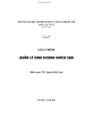 Giáo trình Quản lý kinh doanh khách sạn - TS. Nguyễn Bá Lâm