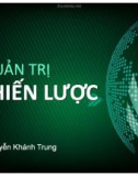 Bài giảng Quản trị chiến lược: Chương 6 - TS. Nguyễn Khánh Trung