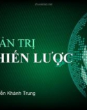 Bài giảng Quản trị chiến lược: Chương 0 - TS. Nguyễn Khánh Trung