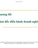 Bài giảng Quản trị doanh nghiệp: Chương 3 - Ths. Lương Thu Hà