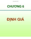 Chương 6: Định giá