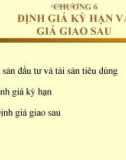 Chương 6 Định giá kỳ hạn và giá giao sau