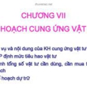 Bài giảng Kế hoạch doanh nghiệp: Chương 6 - TS. Chu Thị Kim Loan