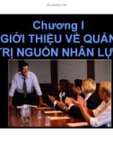 Chương 1 : GIới thiệu về quản trị nguồn nhân lực