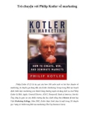 Trò chuyện với Philip Kotler về marketing