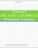 Bài giảng Thống kê trong kinh doanh và kinh tế: Chương 4 - Chế Ngọc Hà (tt)