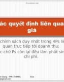 Bài giảng Marketing căn bản: Chương 5.2 - Nguyễn Xuân Quang