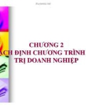 Thiết ập một chương trình quản trị doanh nghiệp phần 1