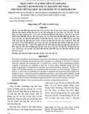 Nhận thức của sinh viên về giáo dục đạo đức kinh doanh và đạo đức kế toán cho sinh viên đại học ngành kinh tế và kinh doanh