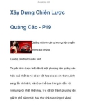 Xây Dựng Chiến Lược Quảng Cáo - P19