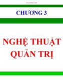 Bài giảng Nghệ thuật quản trị