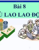 Bài giảng Quản trị nguồn nhân lực - Chương 8: Thù lao lao động