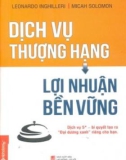 dịch vụ thượng hạng: phần 1 - nxb lao động xã hội