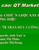 ĐỀ TÀI CHIẾN LƯỢC XÂY DỰNG THƯƠNG HIỆU