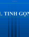 Bài giảng Tinh gọn