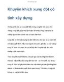 Phương thức khuyến khích xung đột có tính xây dựng