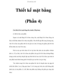 Thiết kế mặt bằng (Phần 4)