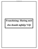 Franchising: Hướng mới cho doanh nghiệp Việt