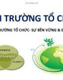 Bài giảng Quản trị học: Chương 3 - Lê Việt Hưng