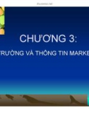 Chương 3: Môi trường và thông tin marketing