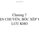 TỰ ĐỘNG HÓA VẬN CHUYỂN, BỐC XẾP VÀ LƯU KHO