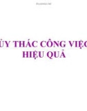 Bài giảng Ủy thác công việc hiệu quả