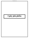 3 giây phù phiếm