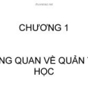 Bài giảng Quản trị học đại cương