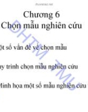 Bài giảng Nghiên cứu marketing: Chương 6 - Đại học Thương mại