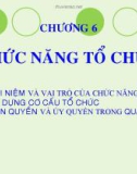 Bài giảng Quản trị học: Chương 6 - Trường Đại học Kinh tế