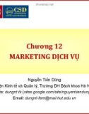 Quản trị marketing (Nguyễn Tiến Dũng) - Chương 12