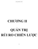 QUẢN TRỊ RỦI RO CHIẾN LƯỢC