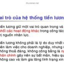 Vai trò của hệ thống tiền lương