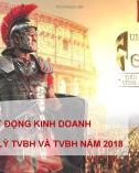 Chính sách hoạt động kinh doanh dành cho quản lý TVBH và TVBH năm 2018